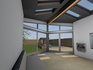 Contemporary Rear Extension, Edinburgh, Scotland