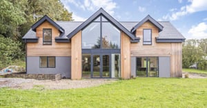 Low Energy SIPS Self Build In Swarraton, Hampshire