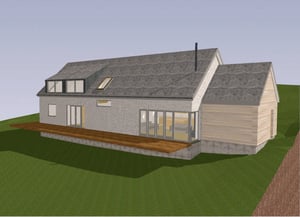 Energy Efficient Self Build Home on the Isle of Eigg