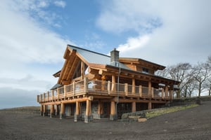 Fleming Self Build Log Home – Ratho