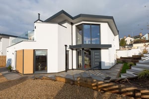 Contemporary Self Build Eco Homes in Bishopsteignton, Devon