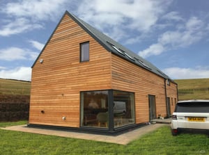 SIPs Eco House in Duns, Scottish Borders