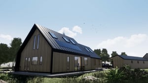Fabric first home in Ullapool