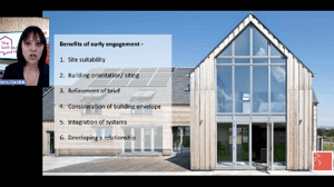 What are the benefits of early engagement with an architect?