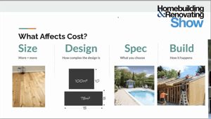 SBH01 - What affects the cost of a Self Build?
