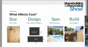 SBH01 - How to approach your Self Build cost