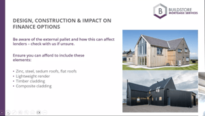 SBH02 - Design, construction and impact on Self Build finance options