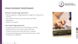 How does a stage payment mortgage work?