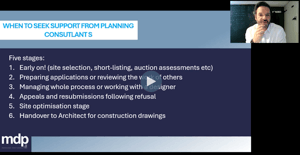 SBH27 - Why you should speak to a planning consultant early